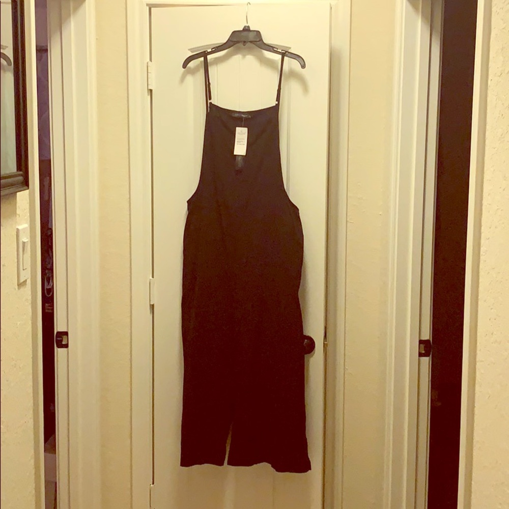 Sleeveless Linen Junpsuit